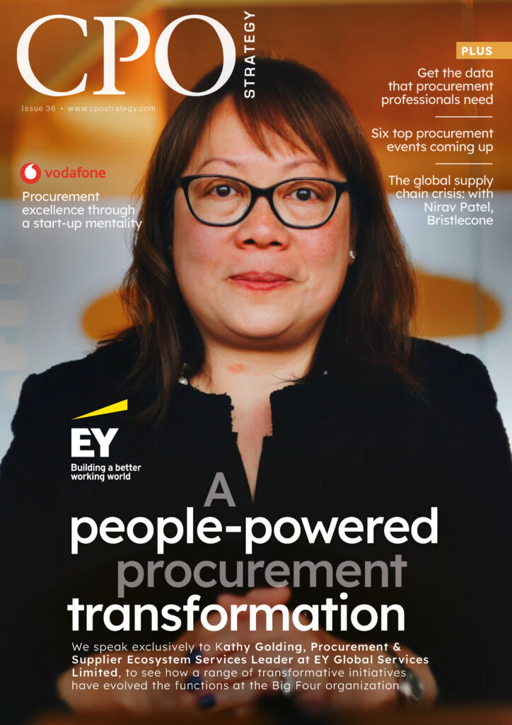 CPOstrategy speaks exclusively to Kathy Golding, Procurement & Supplier Ecosystem Services Leader at EY Global Services Limited.