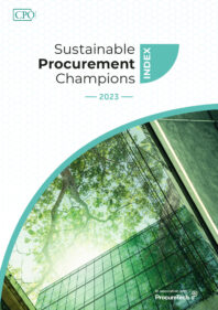 Sustainable Procurement Champions Index 2023 Cover